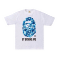 BAPE Color Camo By Bathing Ape Tee 'White/Blue'