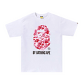 BAPE Color Camo By Bathing Ape Tee 'White/Pink'