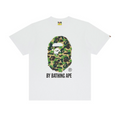 BAPE Color Camo By Bathing Ape Tee 'White/Green'