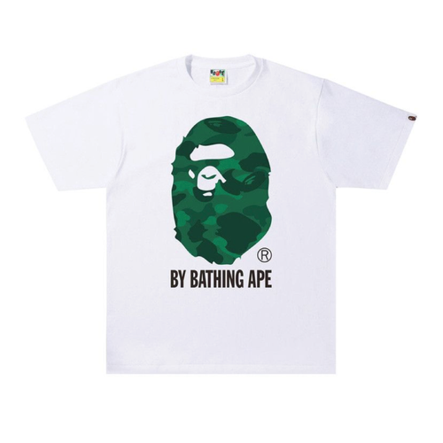 BAPE Color Camo By Bathing Ape Tee 'White/Green'