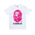 BAPE Color Camo By Bathing Ape Tee 'White/Pink'