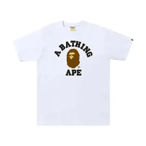 BAPE College Tee 'White'