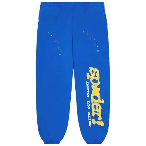 Sp5der TC Sweatpants 'Blue'