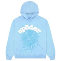 Sp5der Web Hoodie 'Sky Blue'