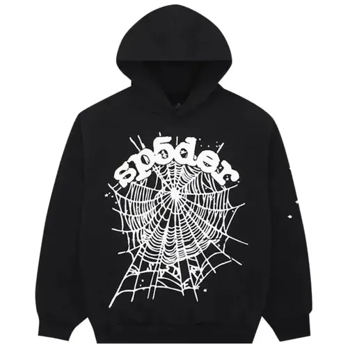 Sp5der OG Web Hoodie 'Black'
