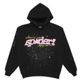Sp5der P*nk V2 Hoodie 'Black'