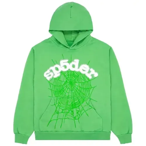 Sp5der Web Hoodie 'Slime Green'
