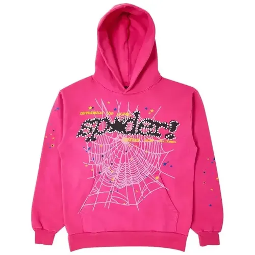 Sp5der P*nk V2 Hoodie 'Pink'