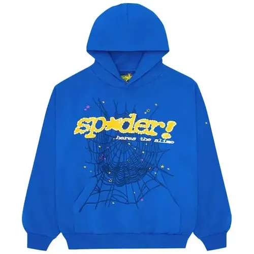 Sp5der Hoodie 'TC Blue'