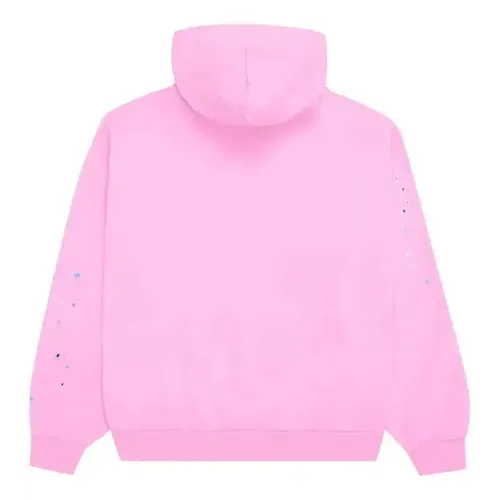 Sp5der OG Web Hoodie 'Pink'