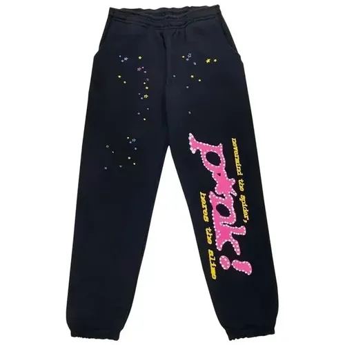 Sp5der P*nk Sweatpants 'Black'