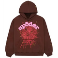 Sp5der Web Hoodie 'Brown'