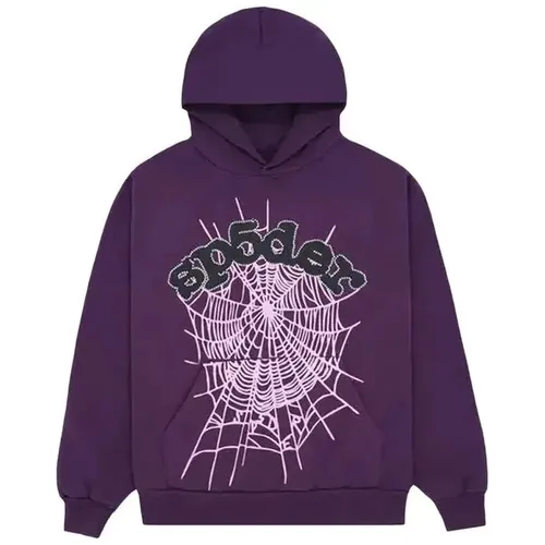 Sp5der Web Hoodie 'Grape'