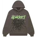 Sp5der Punk V2 Hoodie 'Slate Grey'