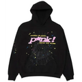 Sp5der P*nk Hoodie 'Black'