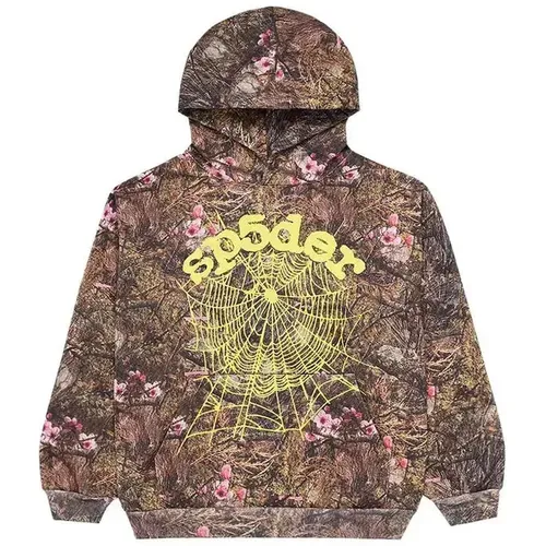 Sp5der OG Web Hoodie 'Real Tree'