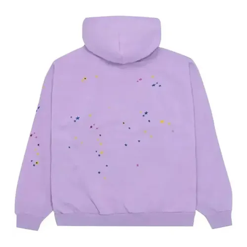 Sp5der Açaí Hoodie 'Purple'