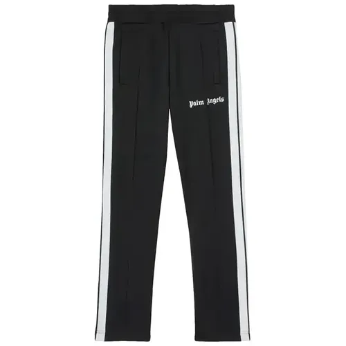 Palm Angels Track Pants 'Black/White'