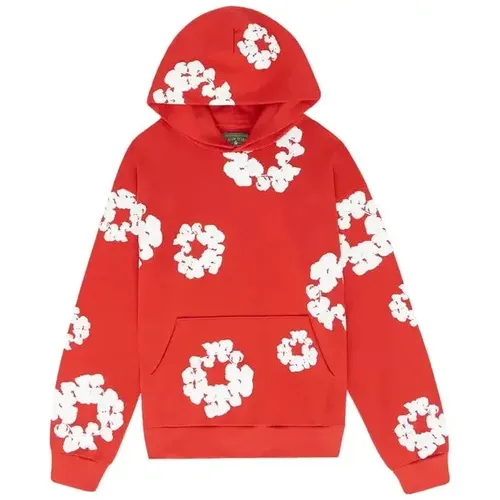 Denim Tears The Cotton Wreath Sweatshirt 'Red'