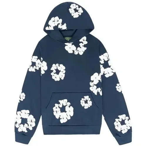 Denim Tears The Cotton Wreath Sweatshirt 'Navy'
