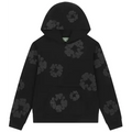 Denim Tears Mono Wreath Hoodie 'Black'