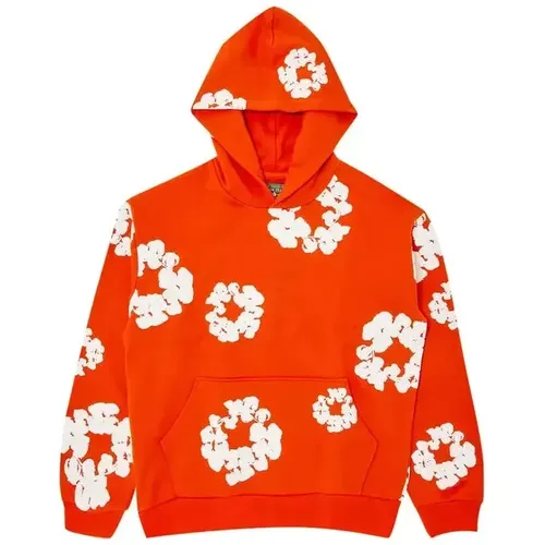 Denim Tears The Cotton Wreath Sweatshirt 'Orange'