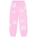 Denim Tears The Cotton Wreath Sweatpants 'Powder Pink'