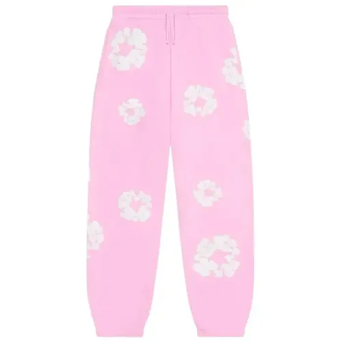 Denim Tears The Cotton Wreath Sweatpants 'Powder Pink'
