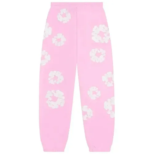 Denim Tears The Cotton Wreath Sweatpants 'Powder Pink'