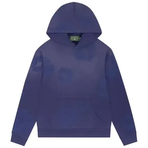 Denim Tears Mono Cotton Wreath Hoodie 'Washed Blue'