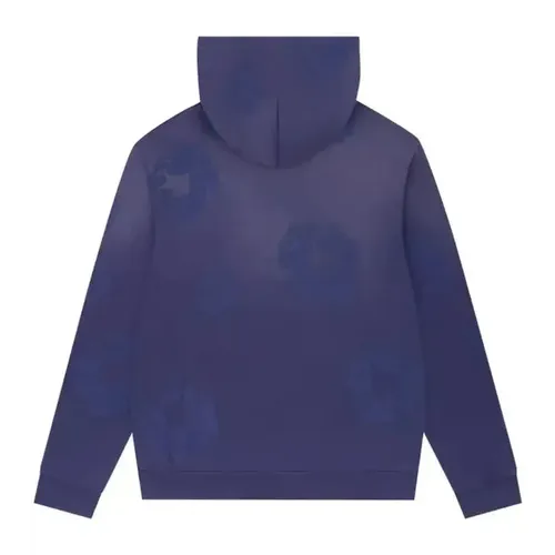 Denim Tears Mono Cotton Wreath Hoodie 'Washed Blue'