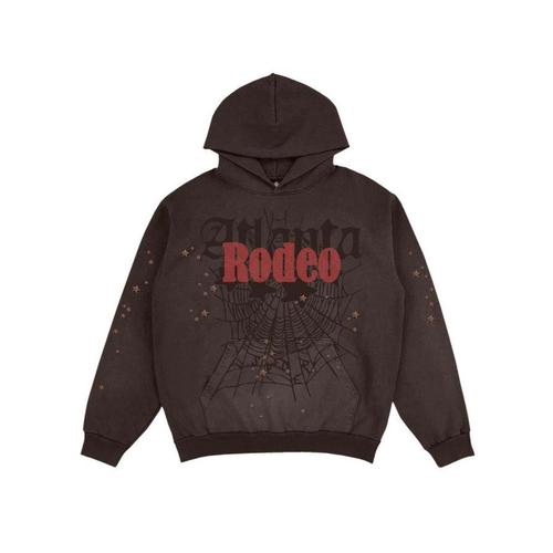 Cactus Jack by Travis Scott x Sp5der Days Before Rodeo Hoodie 'Brown'