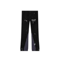 Gallery Dept. Logo Flare Sweatpants 'Washed Black'