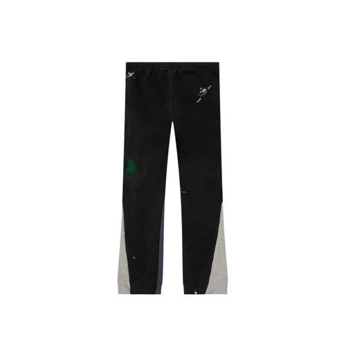 Gallery Dept. Logo Flare Sweatpants 'Washed Black'