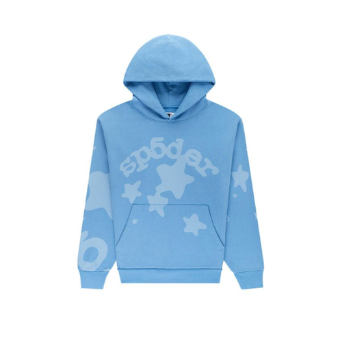Sp5der Beluga V2 Hoodie 'Dusty Blue'
