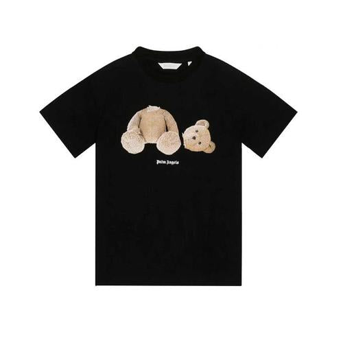 Palm Angels Brown Bear Tee Black