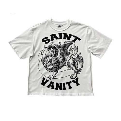 Saint Vanity Griffin Tee White/Black