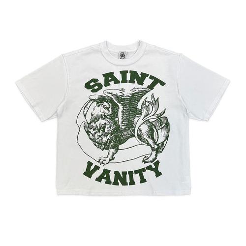 Saint Vanity Griffin Tee White/Green