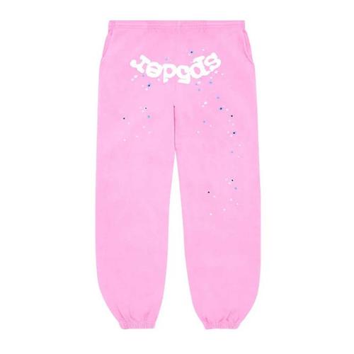 Sp5der OG Web Sweatpants Pink