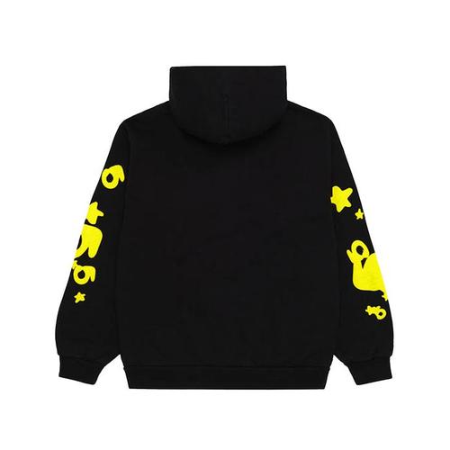 Sp5der Beluga Black/Yellow Hoodie