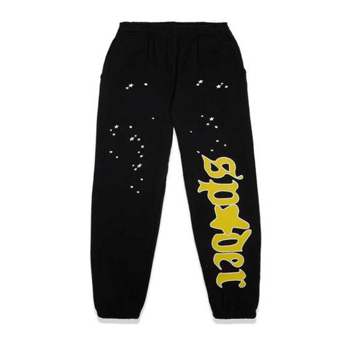 Sp5der Black Jeffery Sweatpants
