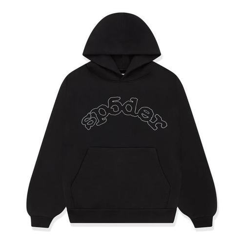 Sp5der OG Logo Hoodie Black