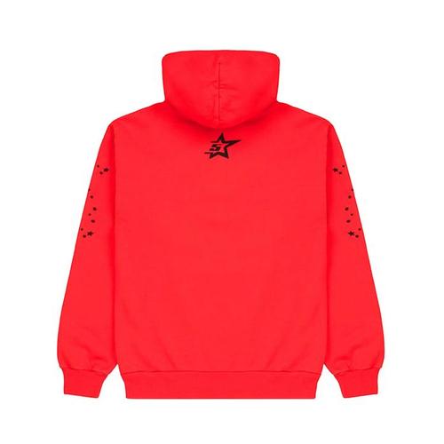 Sp5der P*nk V2 Hoodie Red