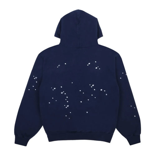 Sp5der Atlanta Hoodie Navy