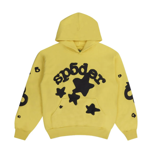 Sp5der Beluga Hoodie Gold