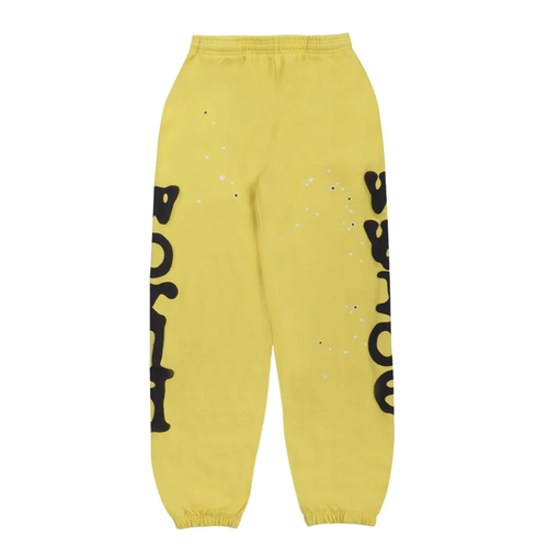 Sp5der Beluga Sweatpants Gold