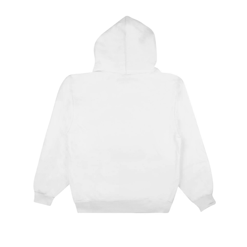 Sp5der OG Rhinestone Hoodie White