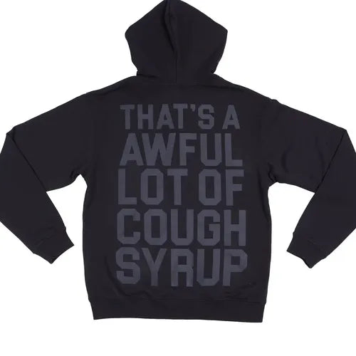 Alocs Black Tonal Classic Hoodie
