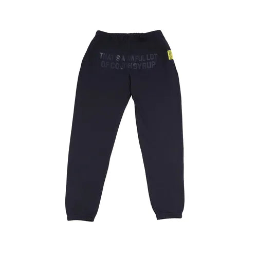 Alocs Black Tonal Classic Sweatpants