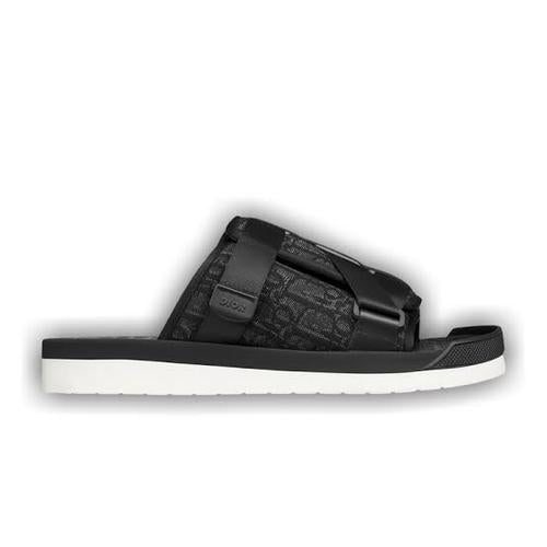 Dior Alpha Sandal 'Dior Oblique - Black White'